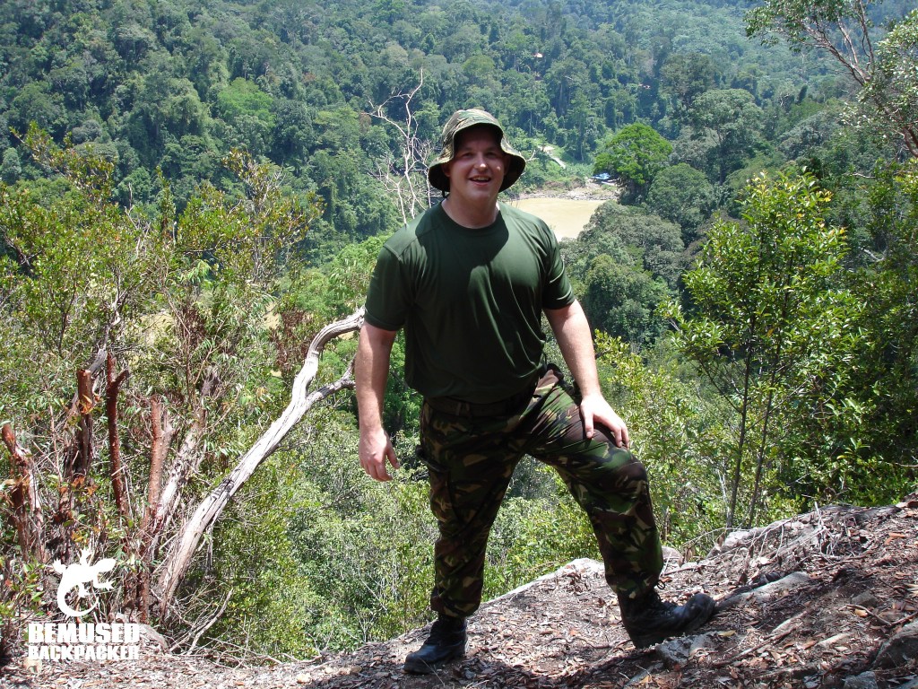 Michael Huxley Jungle Trekking in Malaysian Borneo
