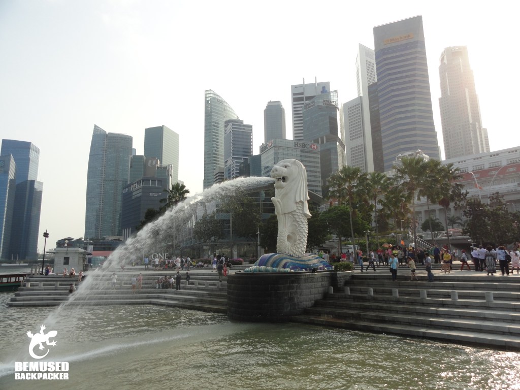 Merlion Park in Singapore