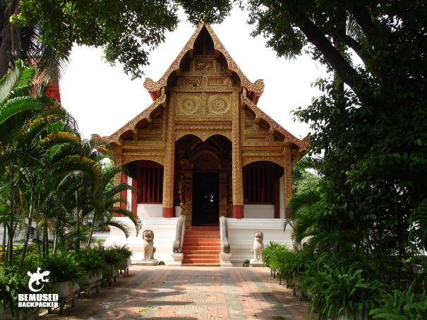 Backpacking in Thailand, Chiang Mai Temple