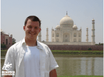 Michael Huxley, Taj Mahal India Gap&nbsp;Year