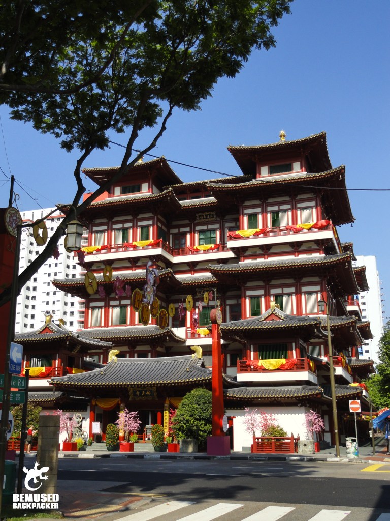 Buddha Tooth Relic Temple in Singapore