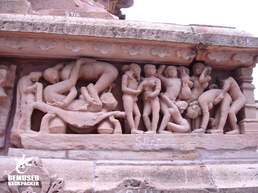 Kajuraho India temple sculptures