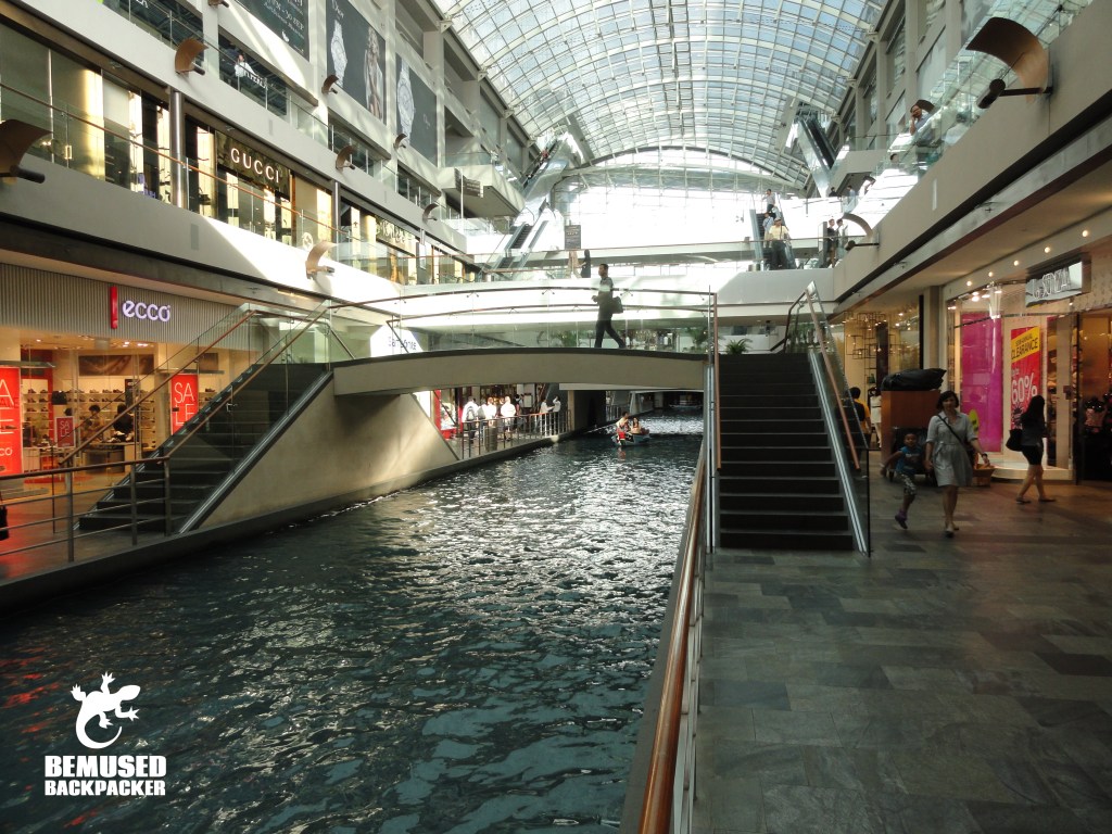 Singapore. Marina Bay Sands Mall