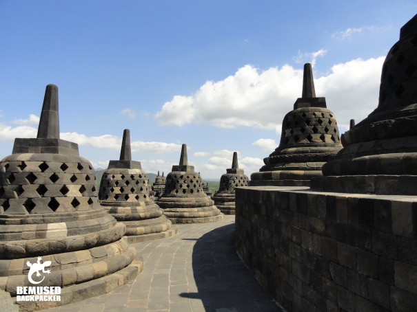 Borobudur Temple in Yogyakarta. Indonesia