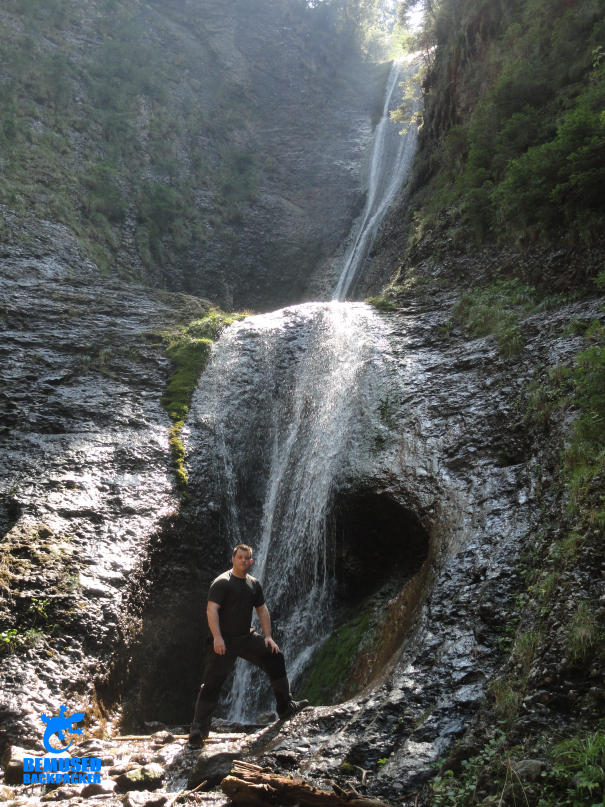 Ceahlau National Park in the Carpathian mountain range