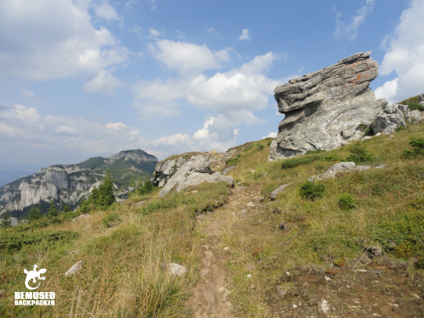 mountain hiking in Ceahlau National Park