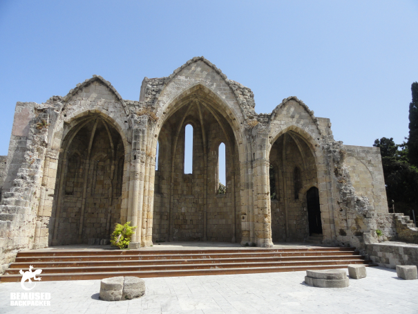 Church of the Virgin of the Burgh, Rhodes old town, Greece