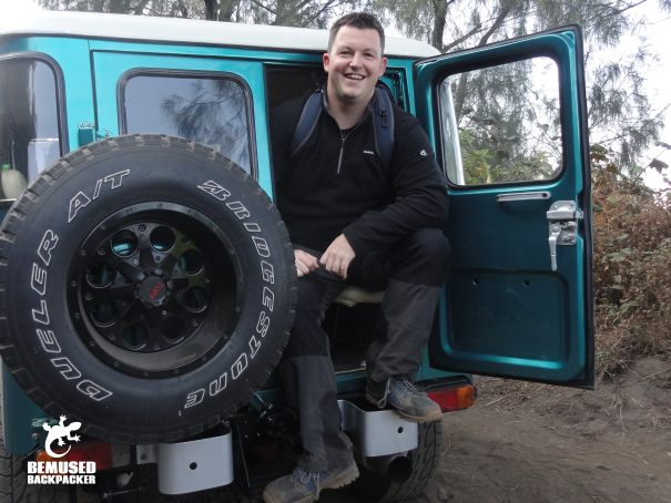 sunrise tour jeep at Mount Bromo Indonesia