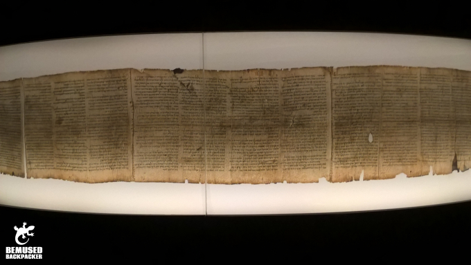 Dead Sea Scroll Israel Museum Jerusalem
