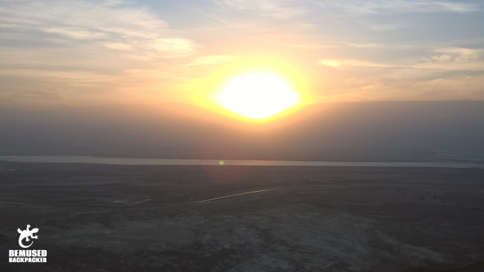 Sun Rising Over The Dead Sea Masada National Park Sunrise Tour Israel