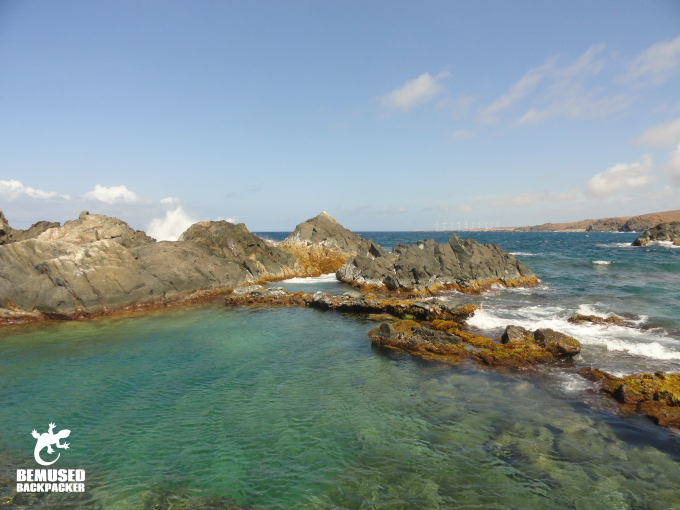 Aruba Coastline Rock Pool Adventure Travel