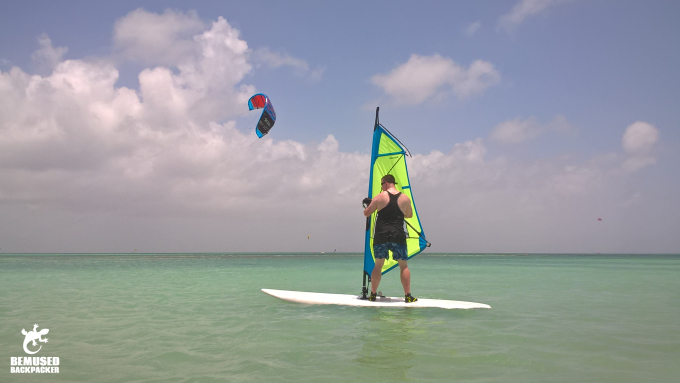 Michael Huxley Adventure Travel Windsurfing Aruba
