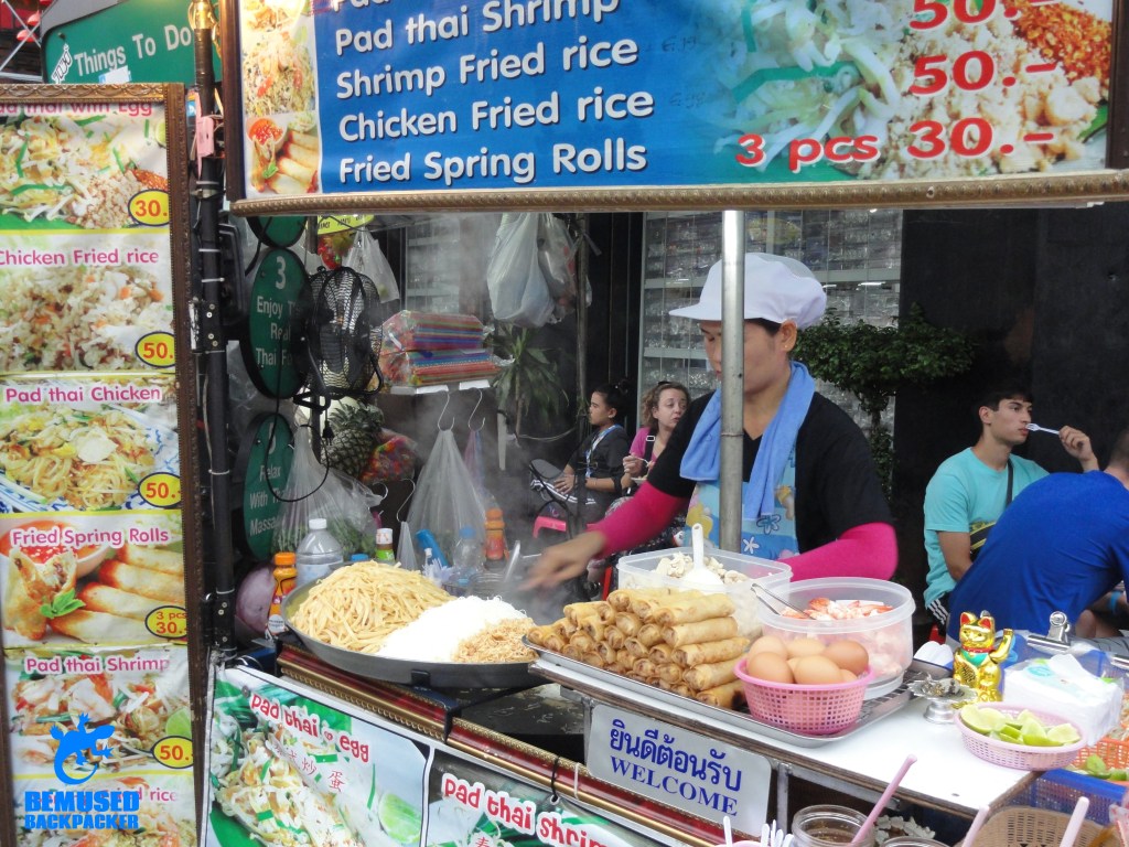 Bangkok Khao San Road food stall