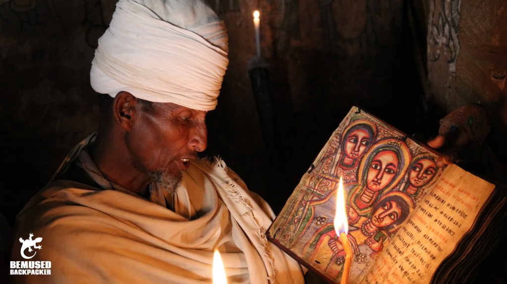 Priest At Abuna Yamata Guh Ethiopia
