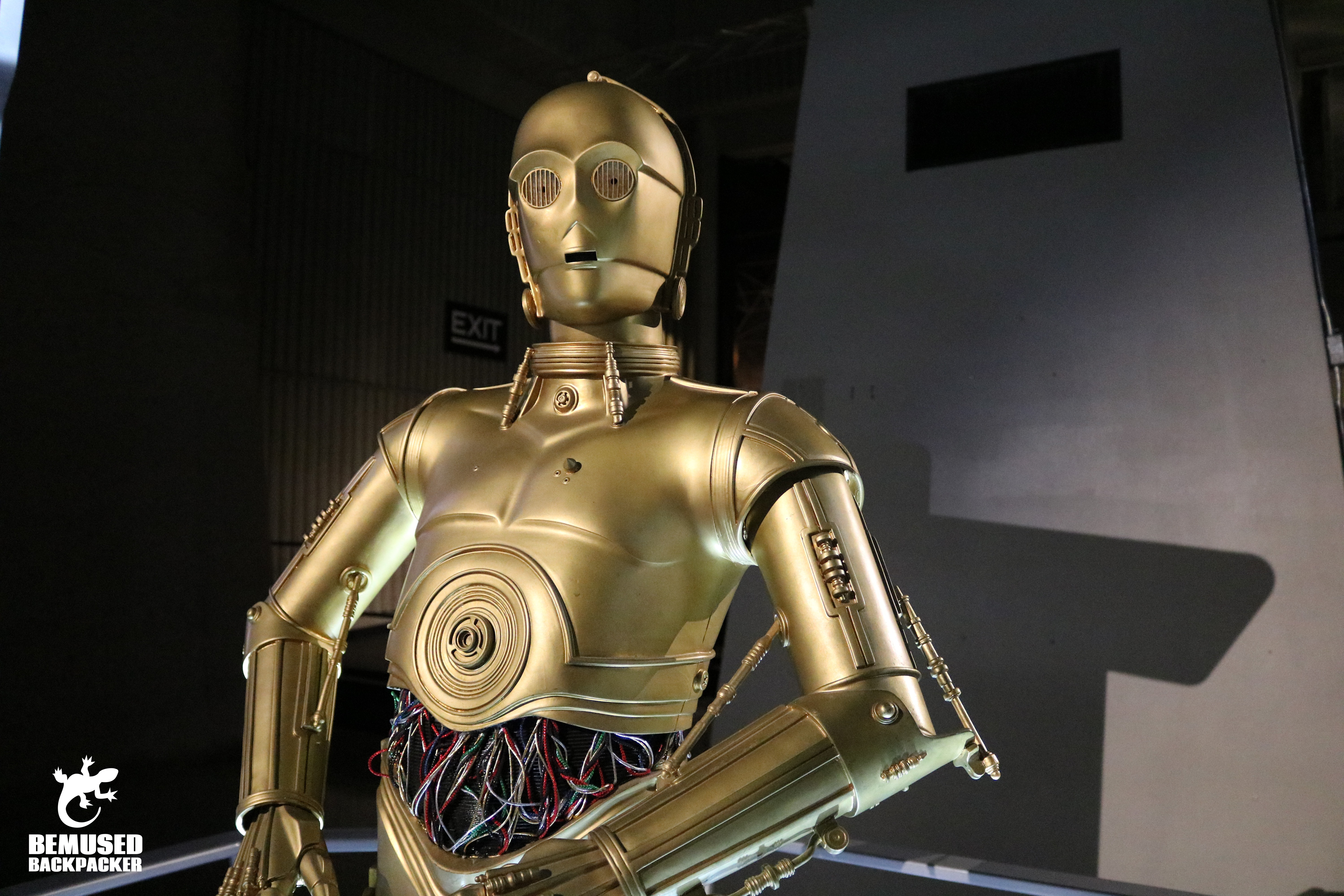 C3P0 at the US Space and Rocket Museum Huntsville Alabama