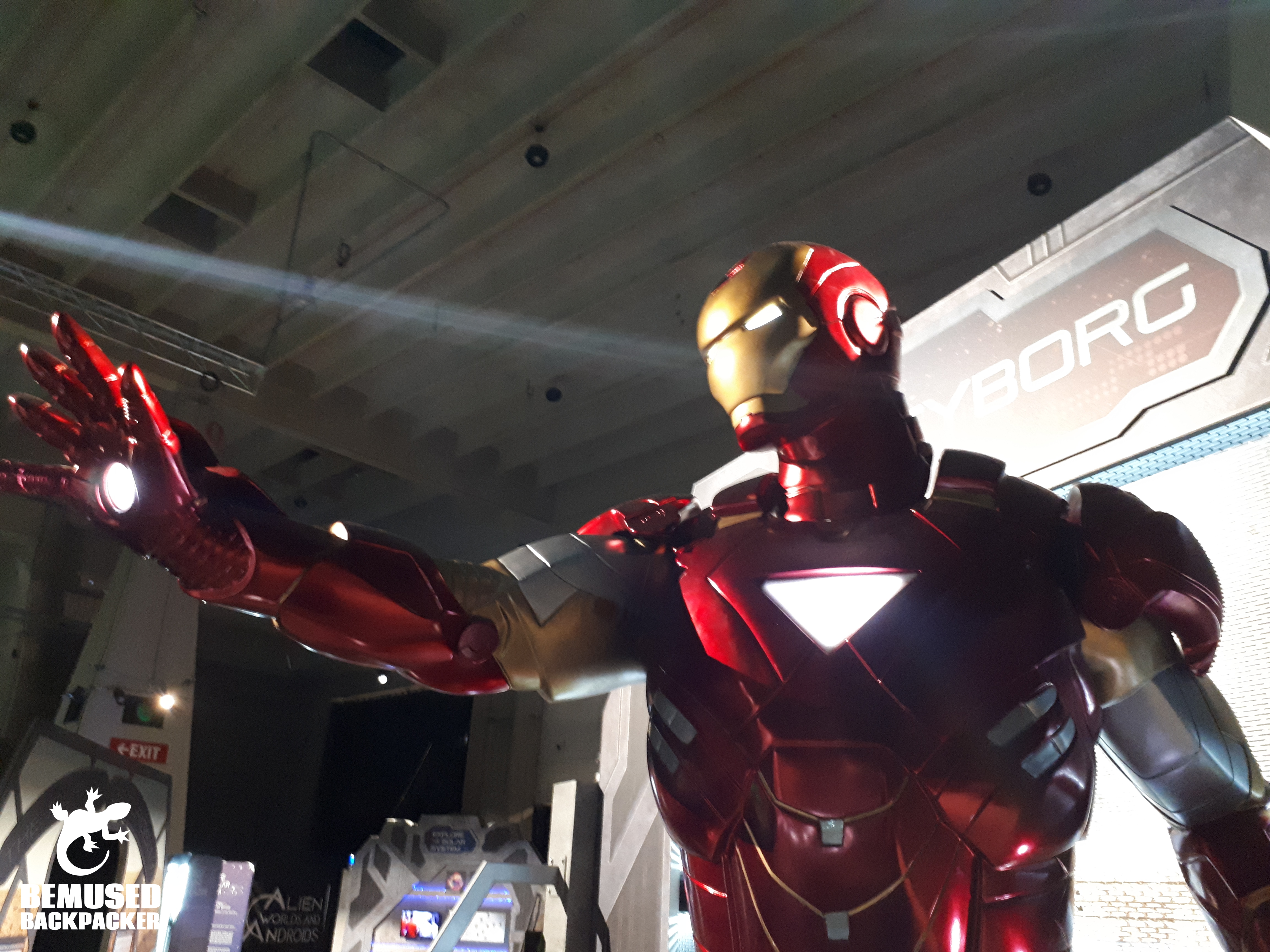 Iron Man at the US Space and Rocket Museum Huntsville Alabama