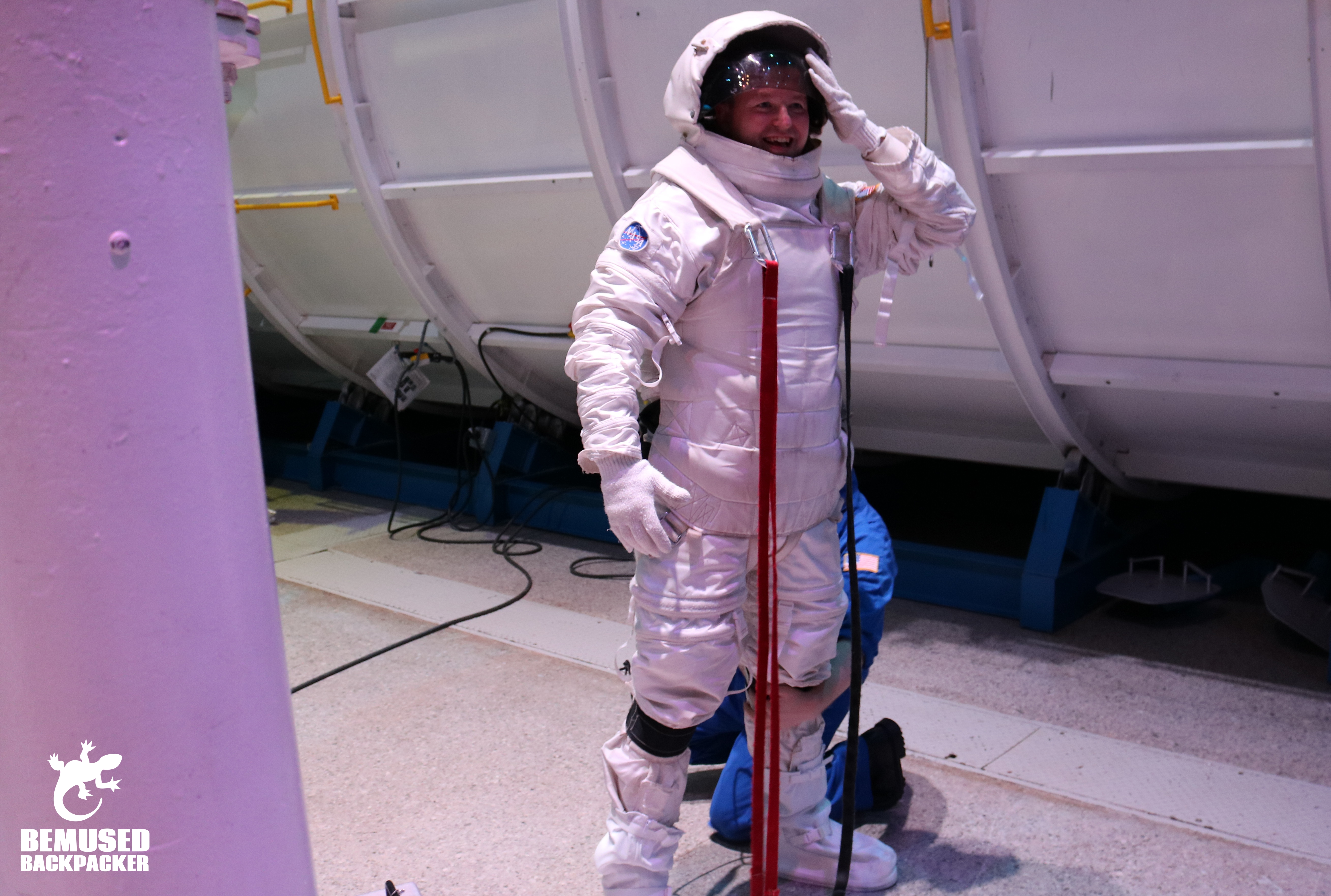 Astronaut EVA training Huntsville Alabama Michael Huxley