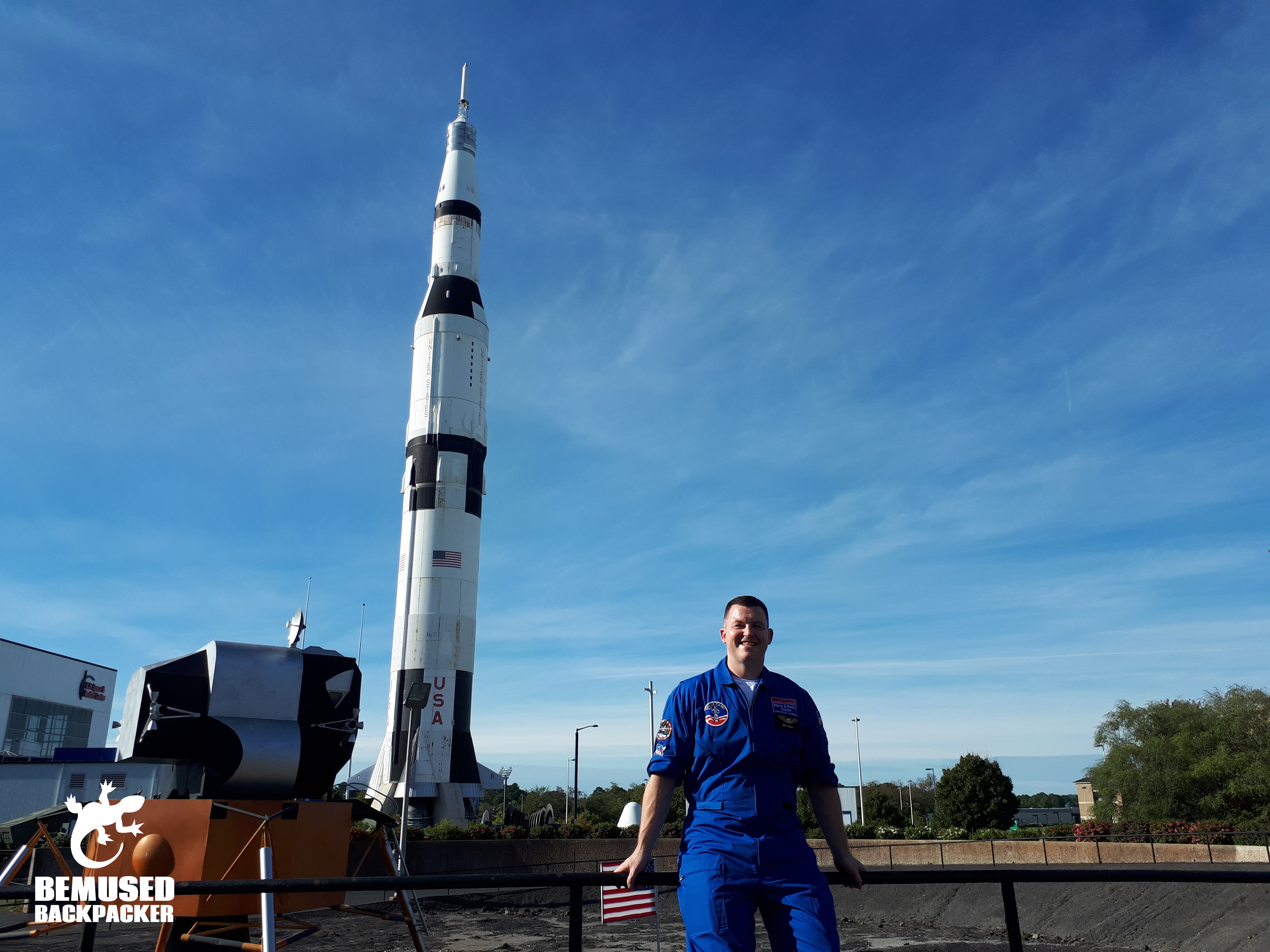 Michael Huxley at Space Camp Rocket City Huntsville
