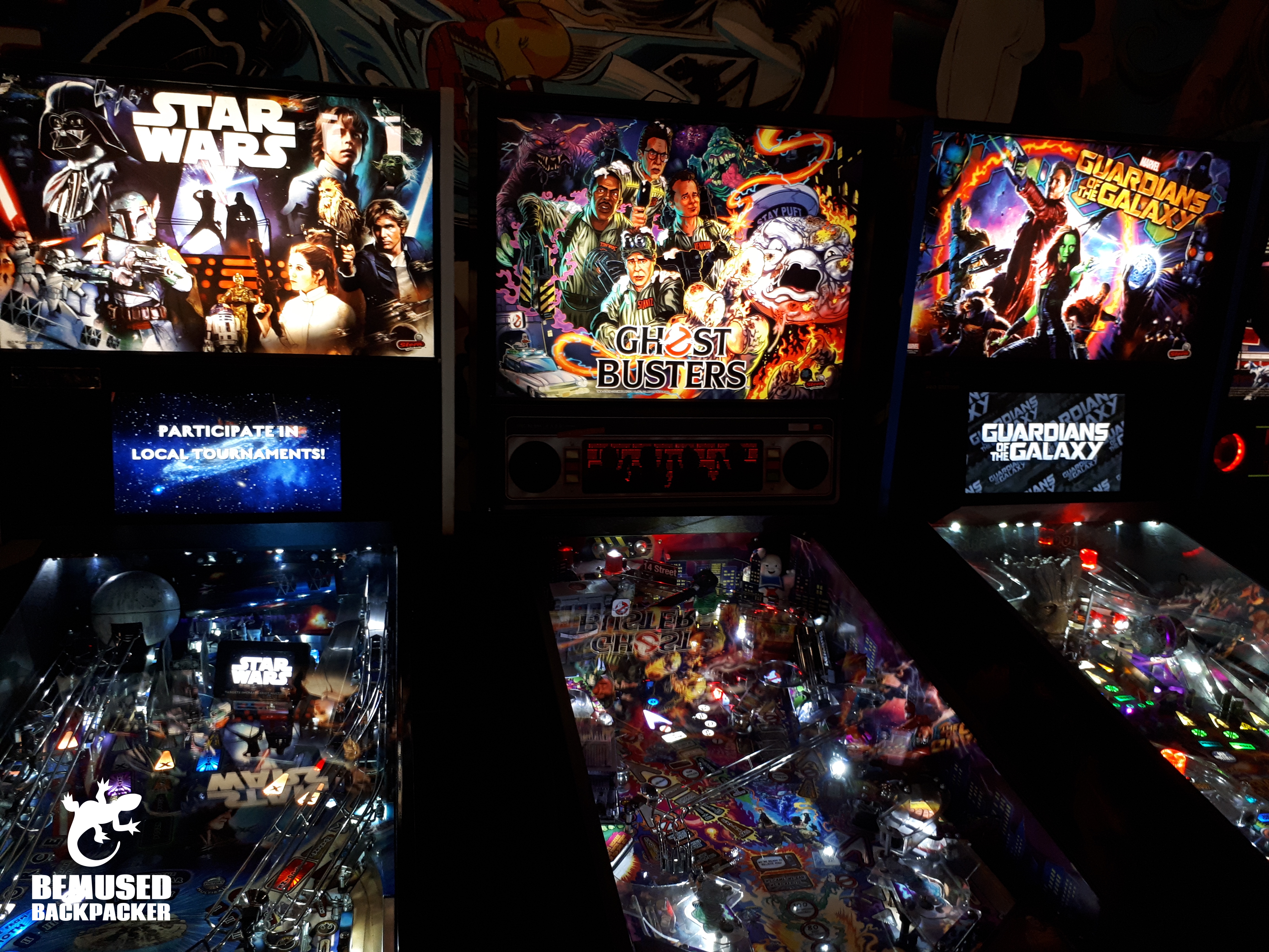 Pinball Machines Pints and Pixels Huntsville Alabama