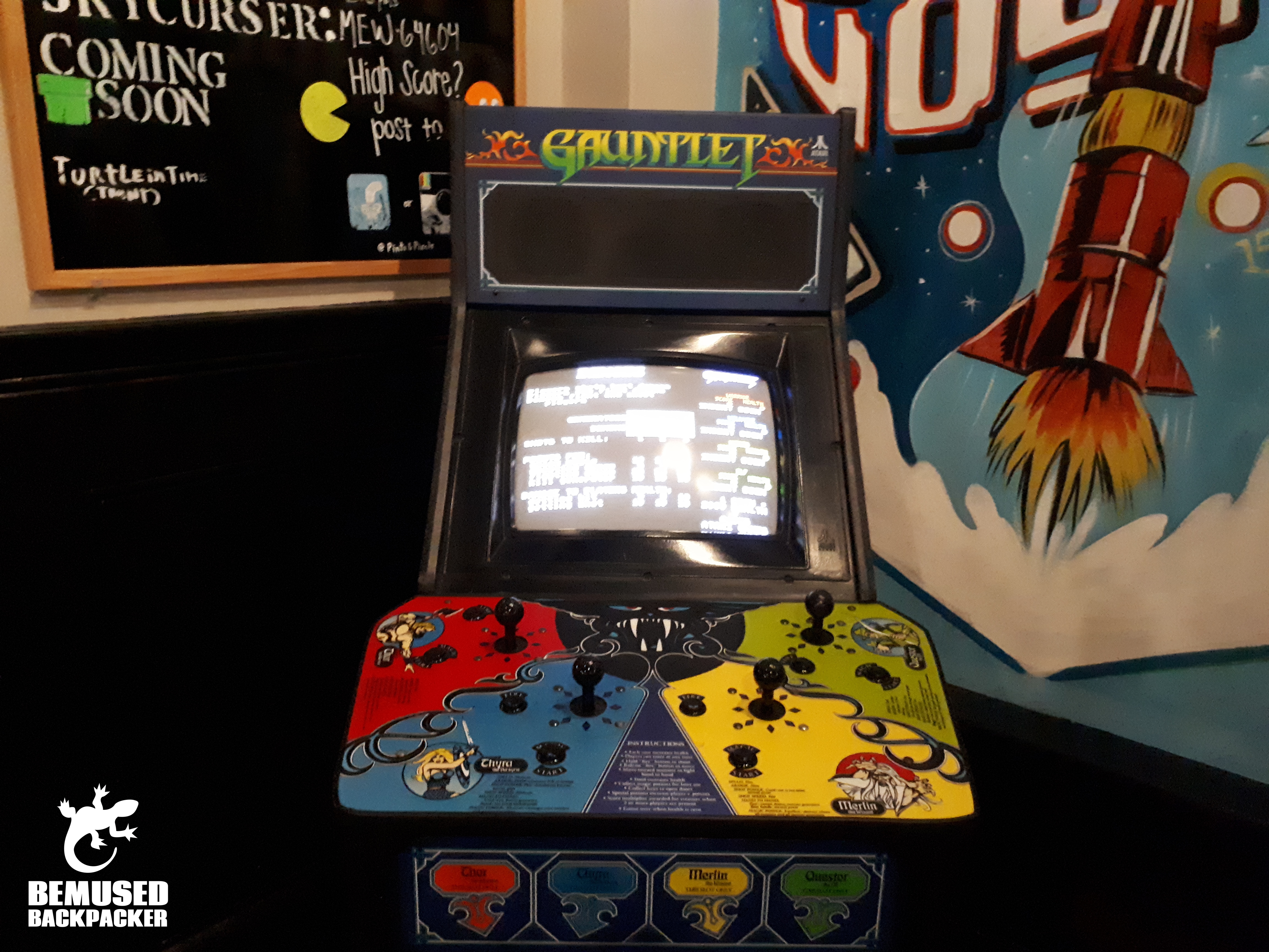 Gauntlet Arcade Game Pints and Pixels Gauntlet Alabama Huntsville