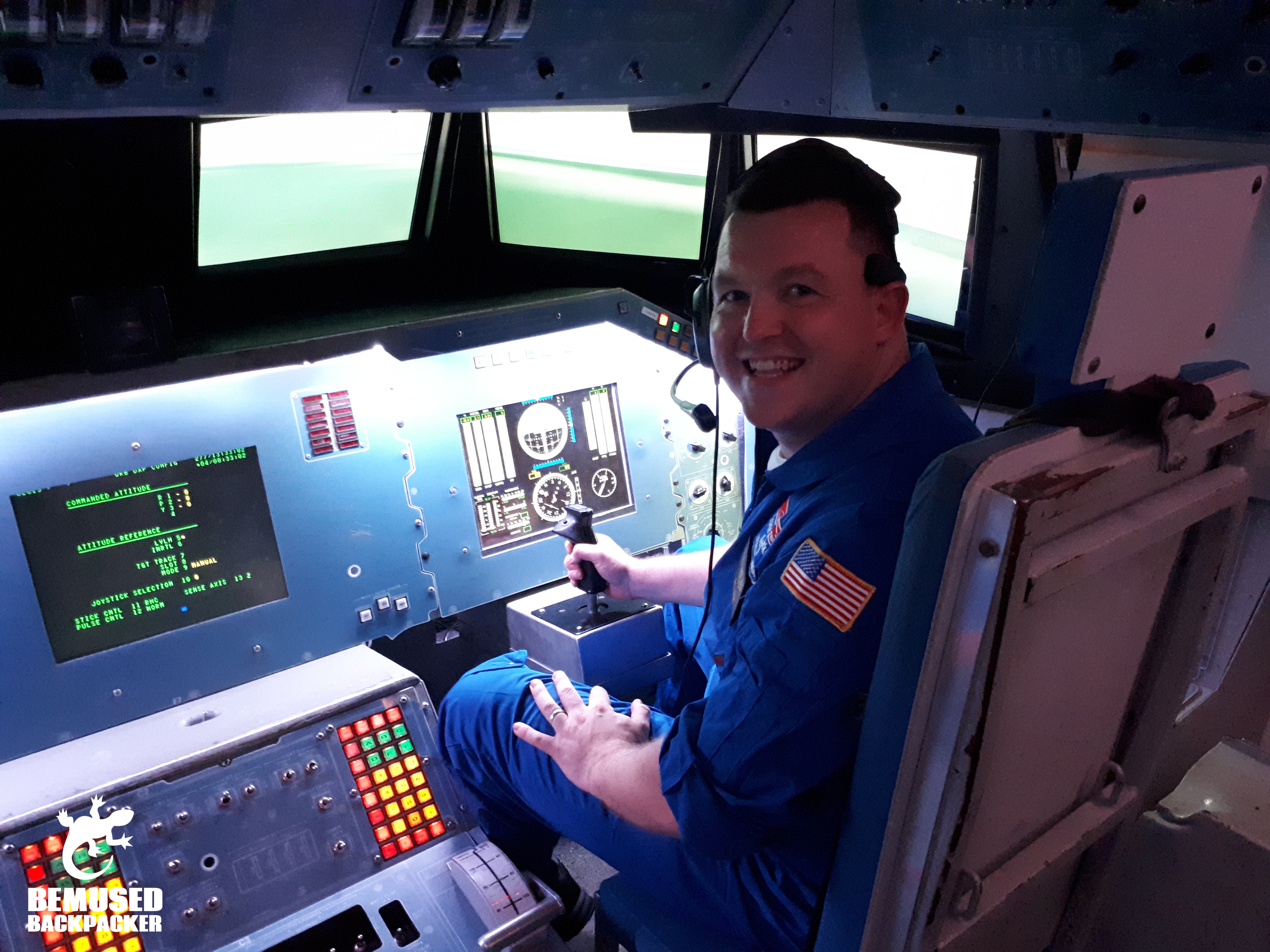 Michael Huxley Space Camp Flight Simulator Commander
