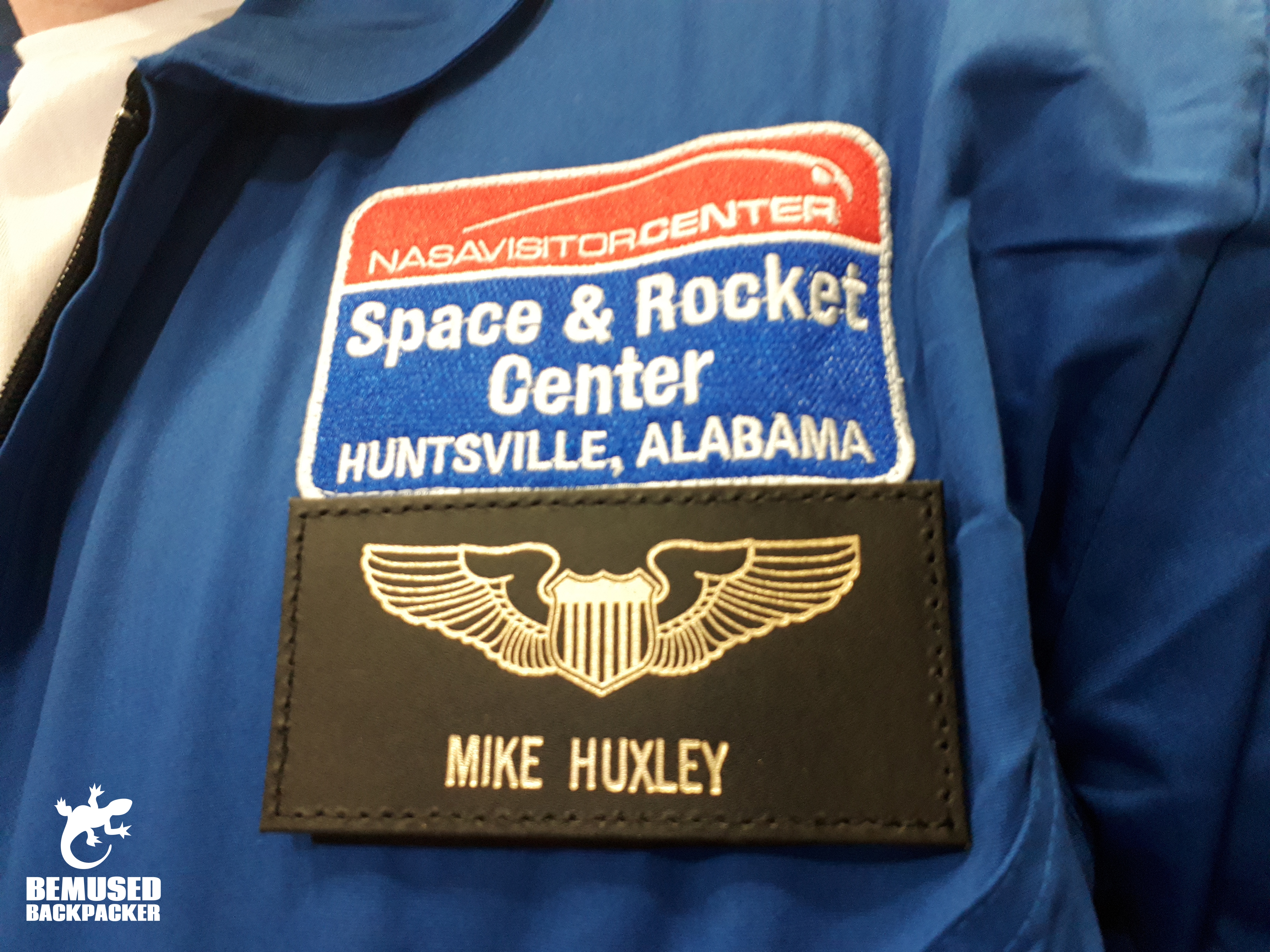 Michael Huxley Space Camp Flight Suit US Space And Rocket Centre
