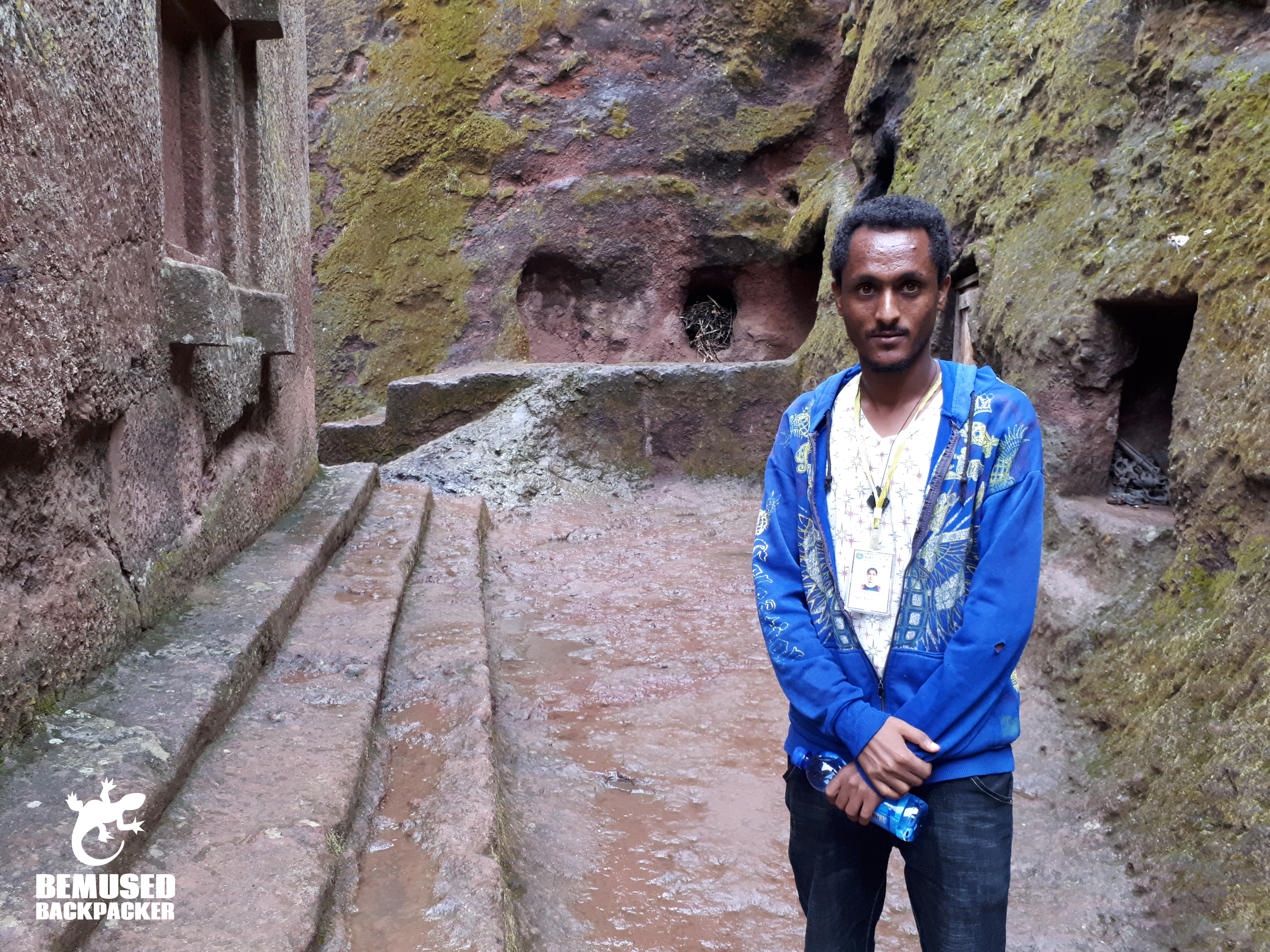 local guide rock hewn churches of lalibela ethiopia