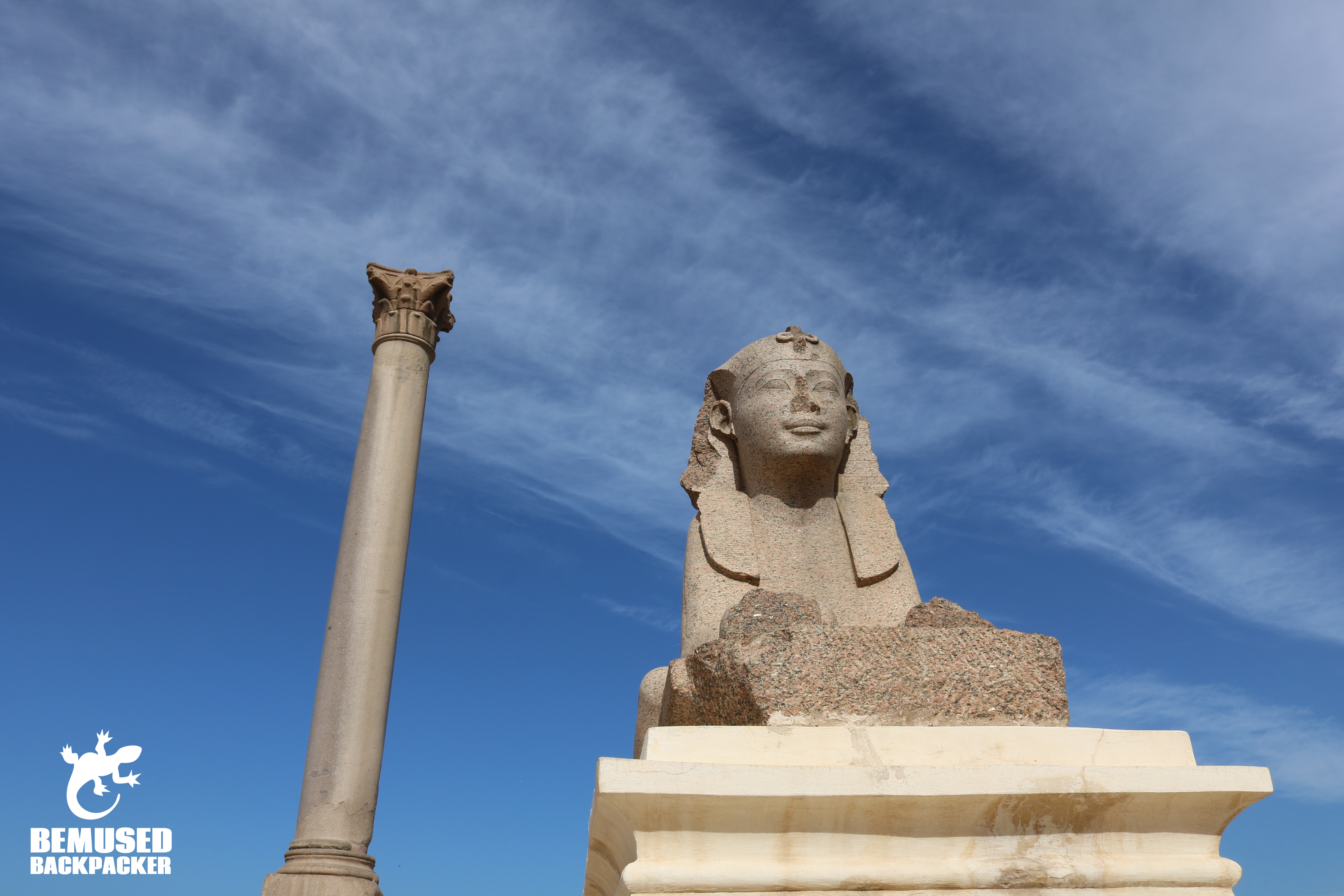 Pompeys Pillar Alexandria Egypt