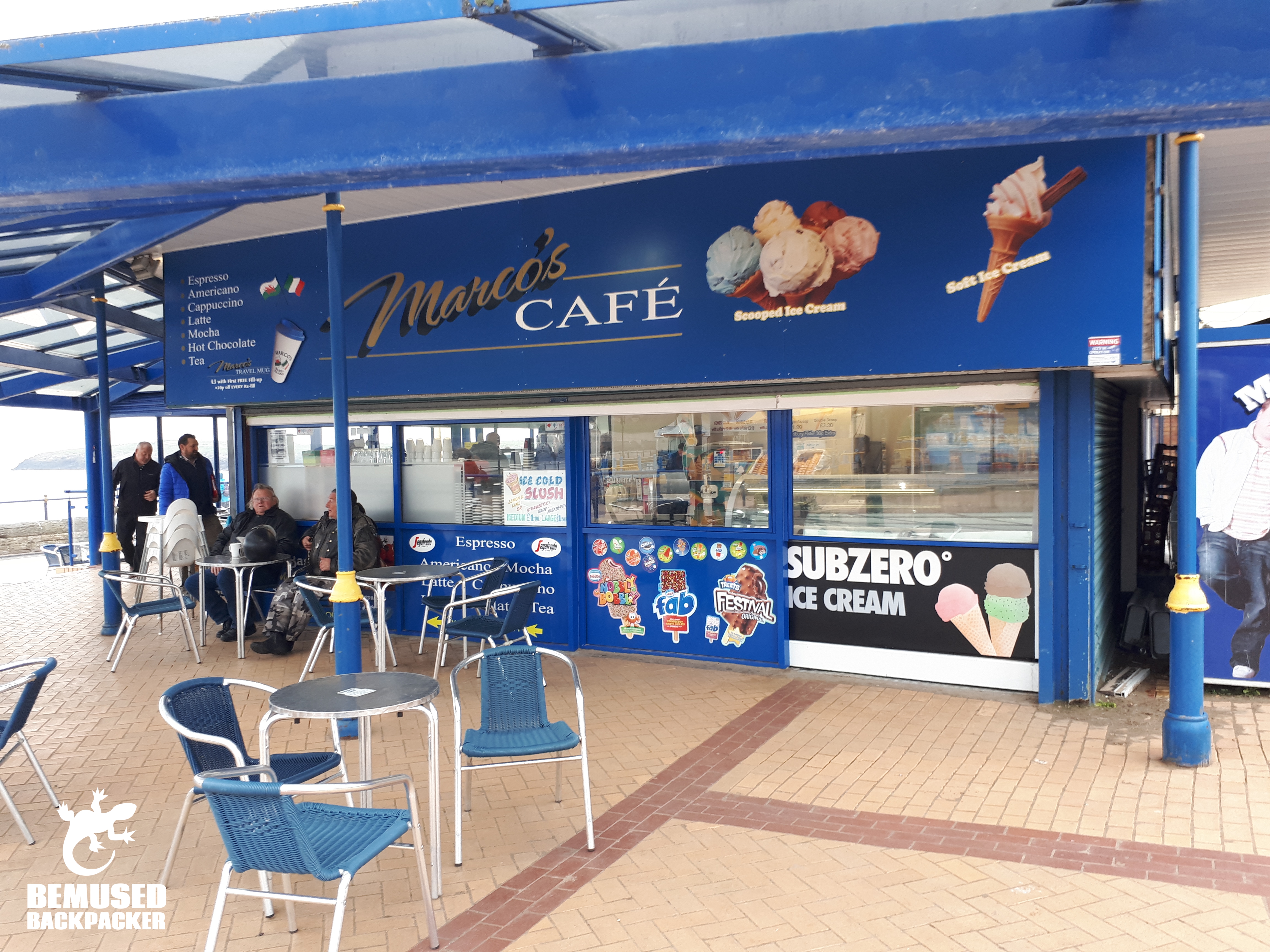 Gavin and Stacey Filming Locations Barry Island Marcos Cafe