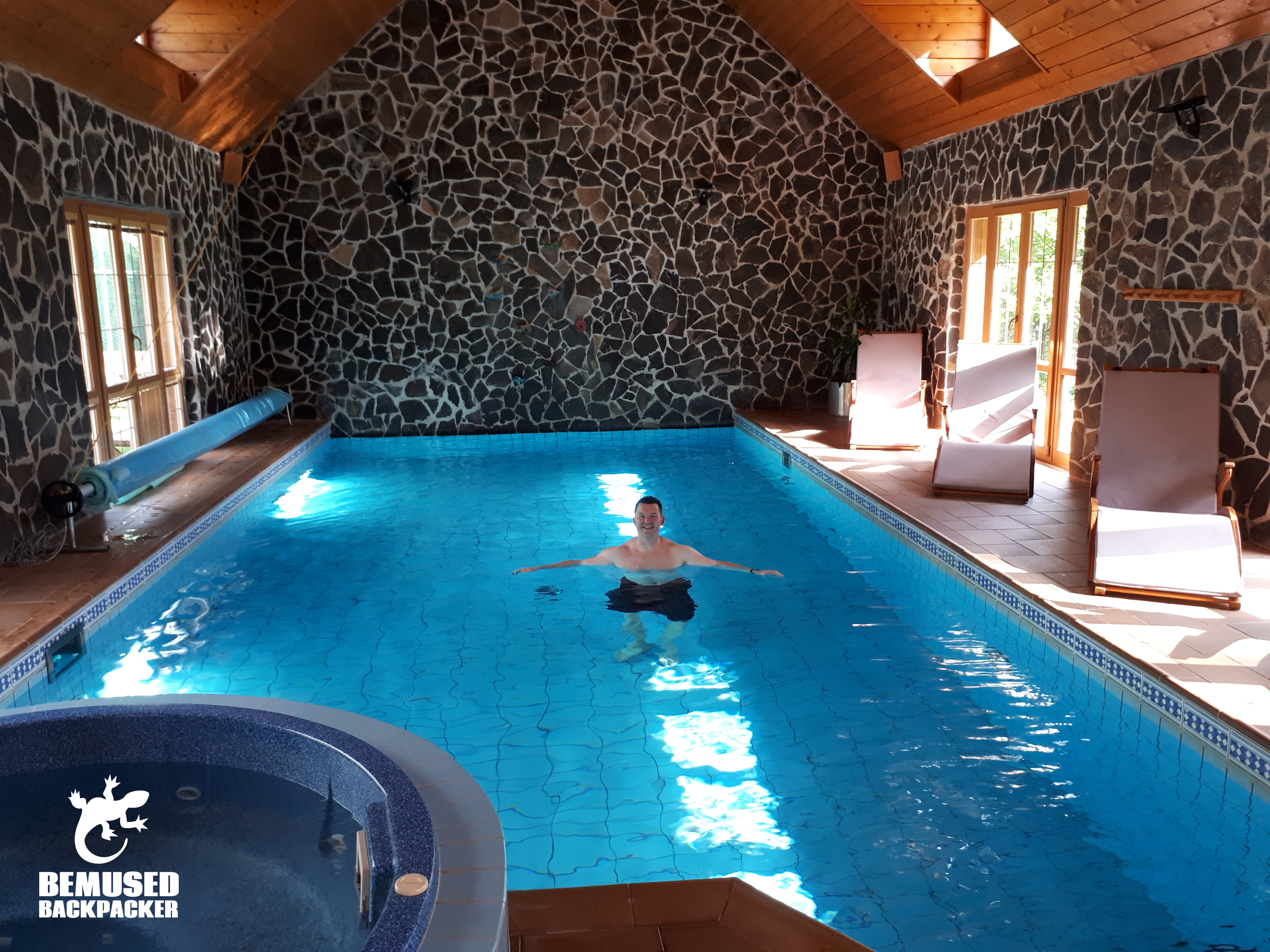 Michael Huxley Slovakia Health and Wellness Travel Swimming Pool