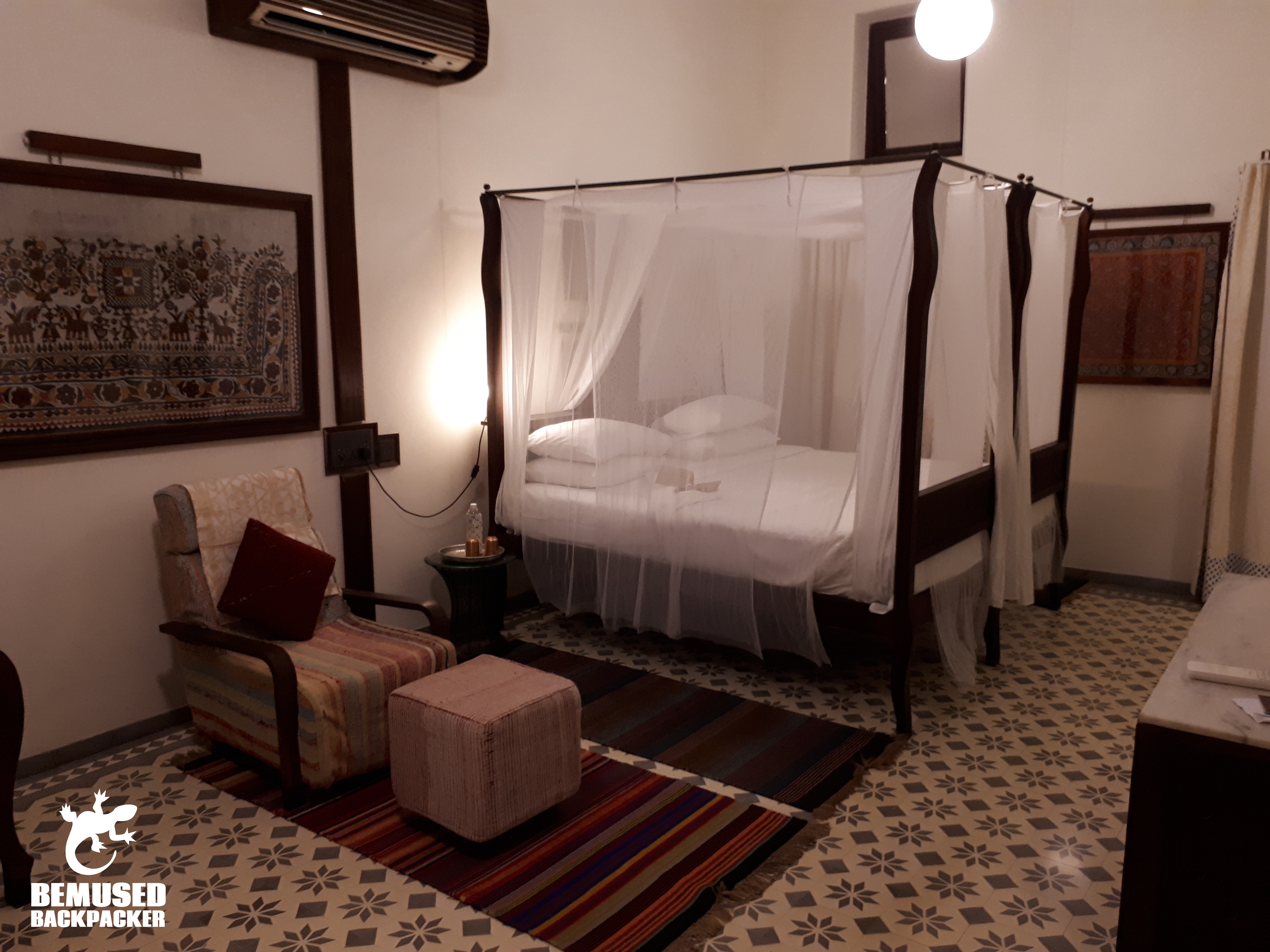 bedroom at the House of MG Ahmedabad