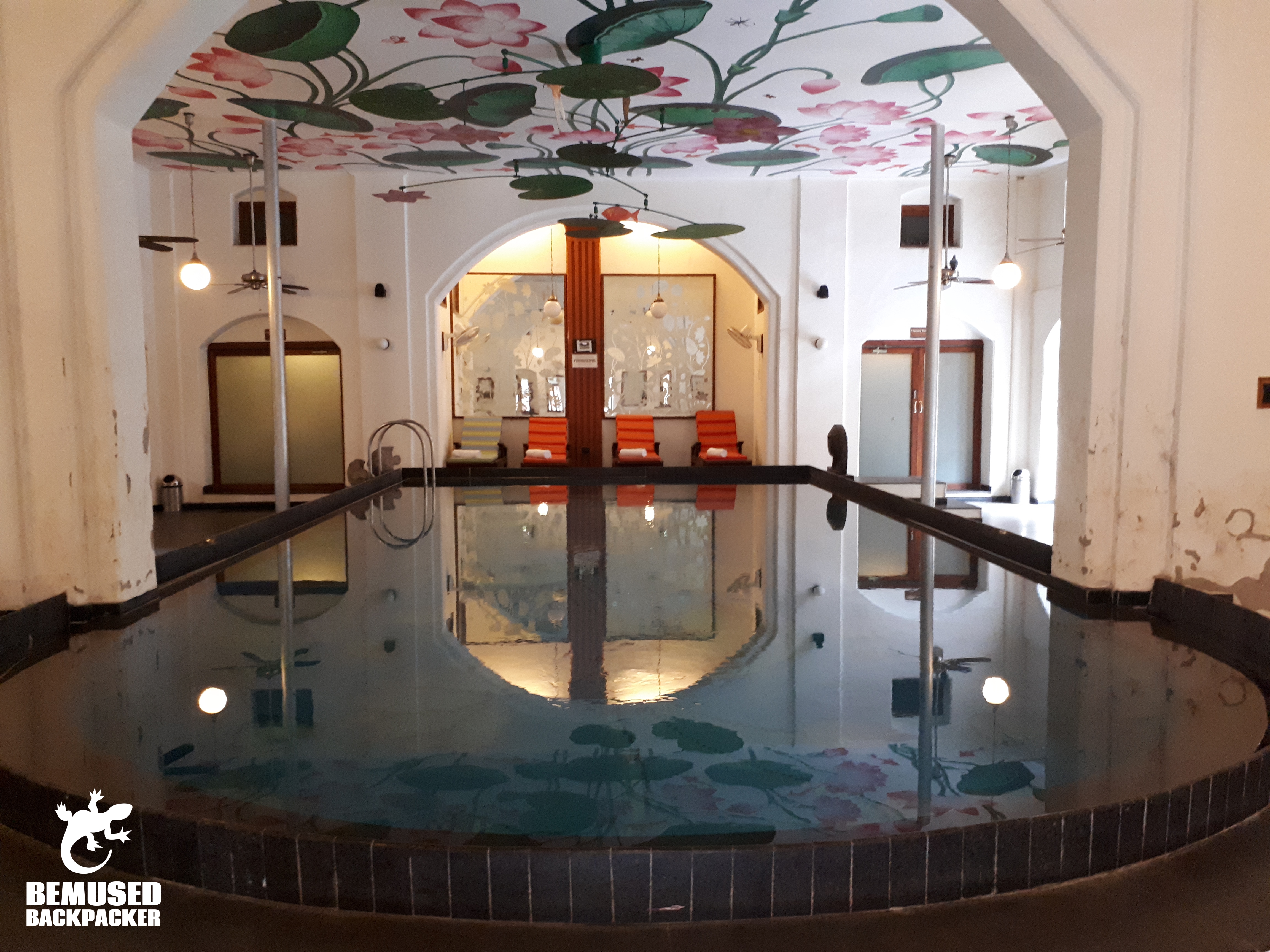Swimming pool at the House of MG Ahmedabad