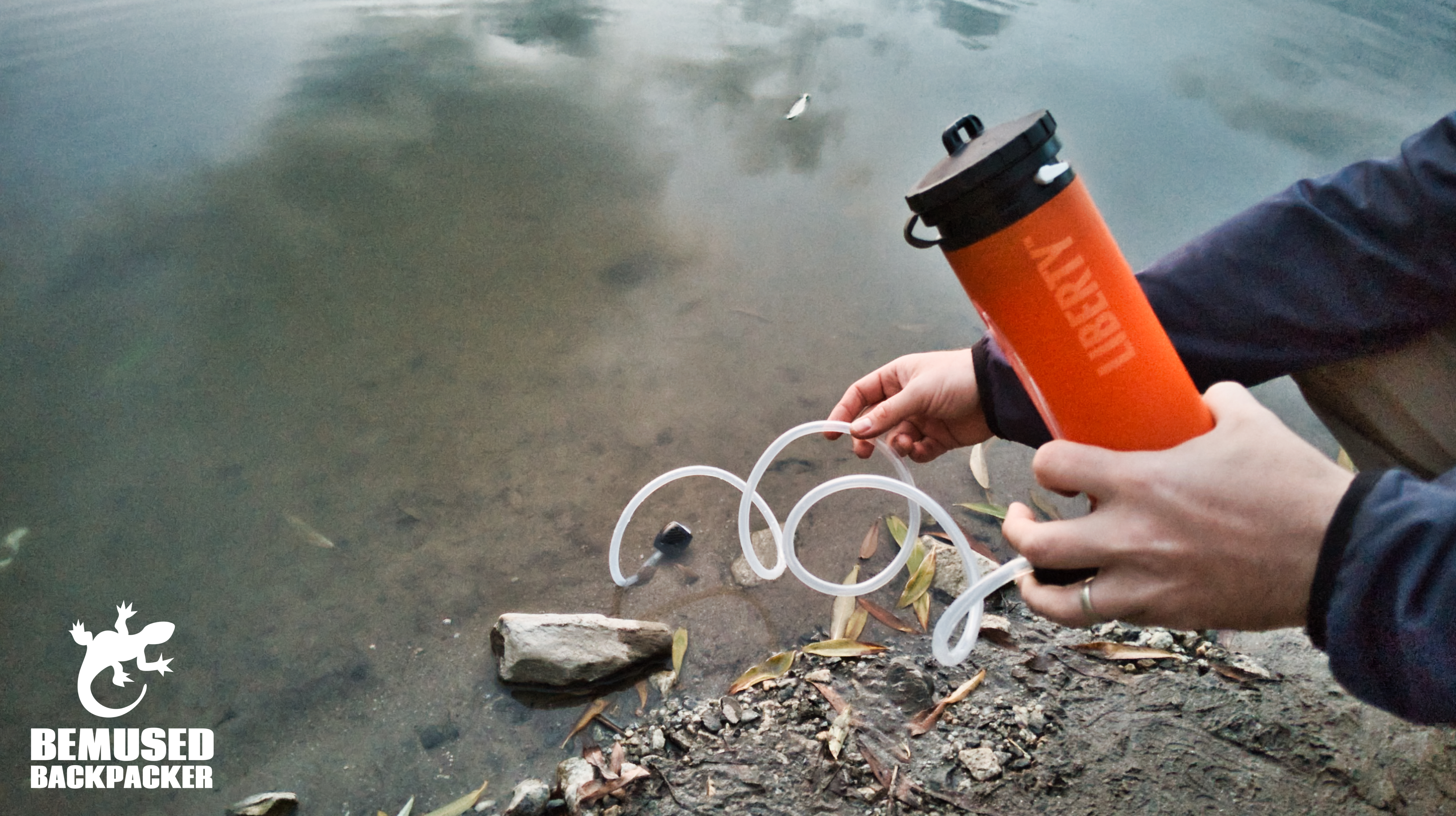 Lifesaver Liberty Water Filter Bottle Review Scavenger Hose Lake