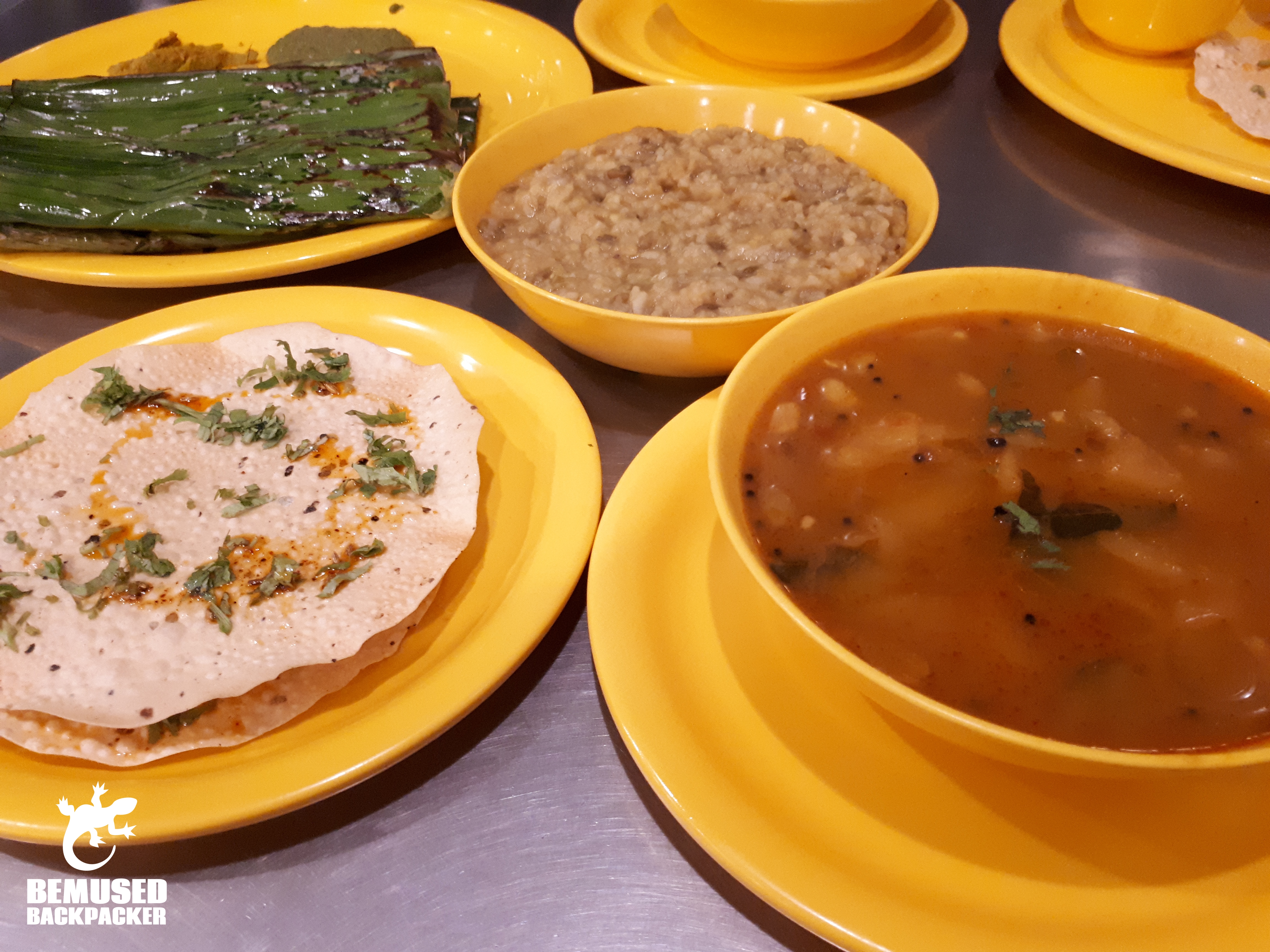 Gujurat India food Panki Chatney