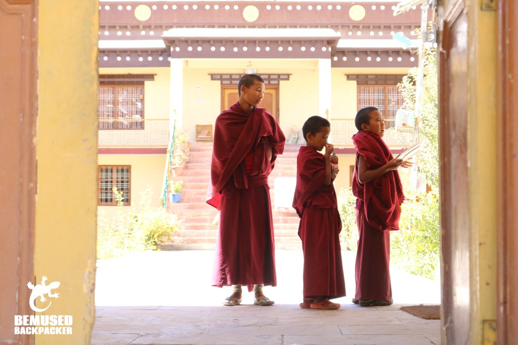 Himalaya Road Trip Buddhists in Monastery