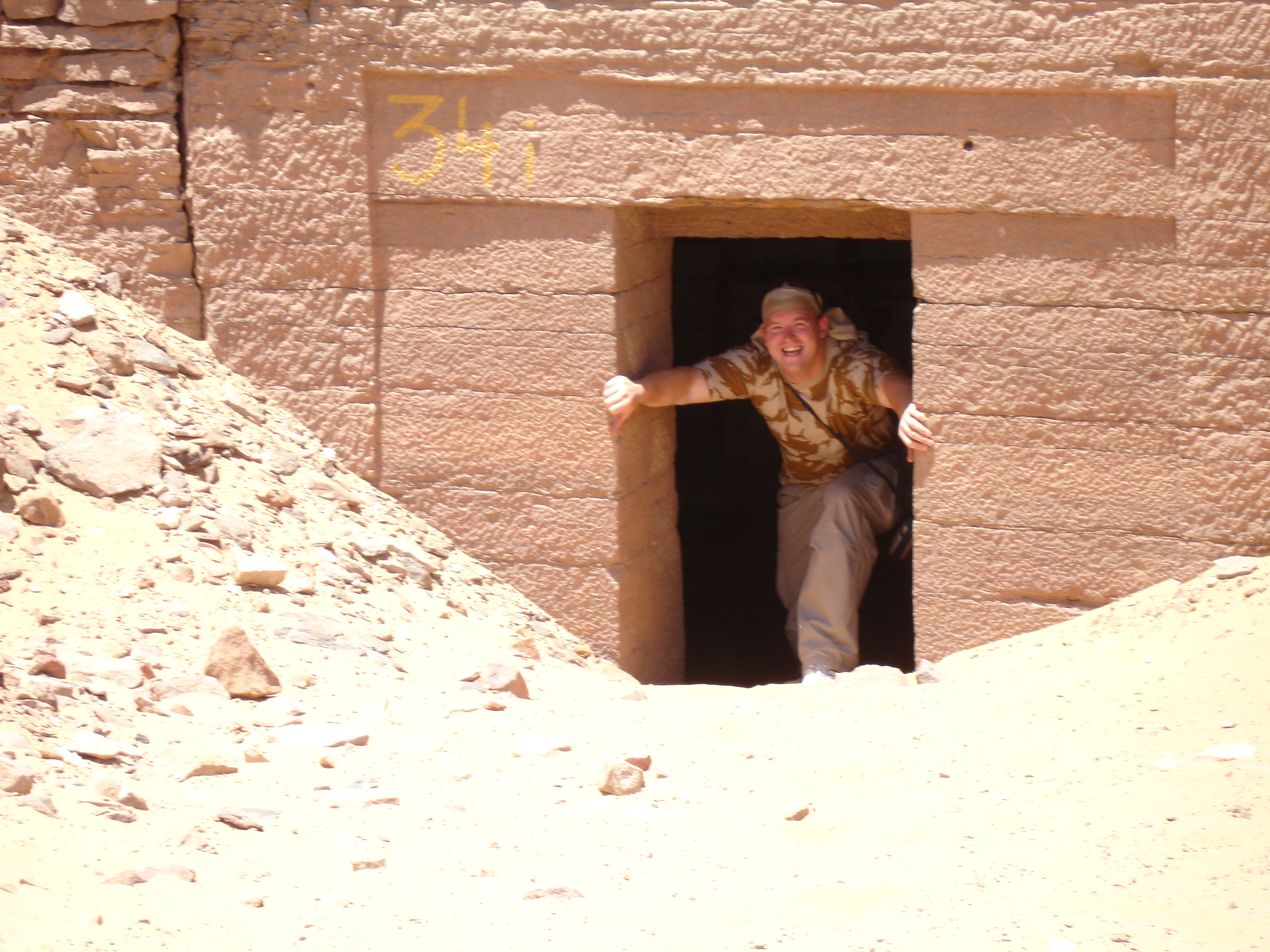 Michael Huxley Gap Year Egypt ancient tombs